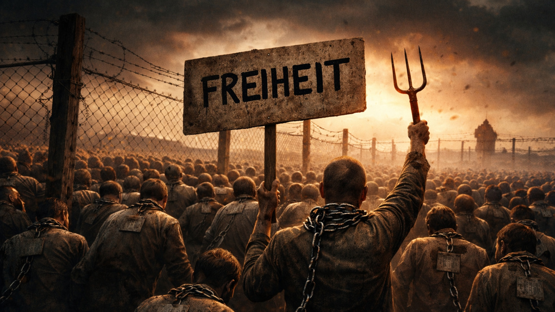 Anstiftung zu einer Straftat! Steuervieh fordert Freiheit!