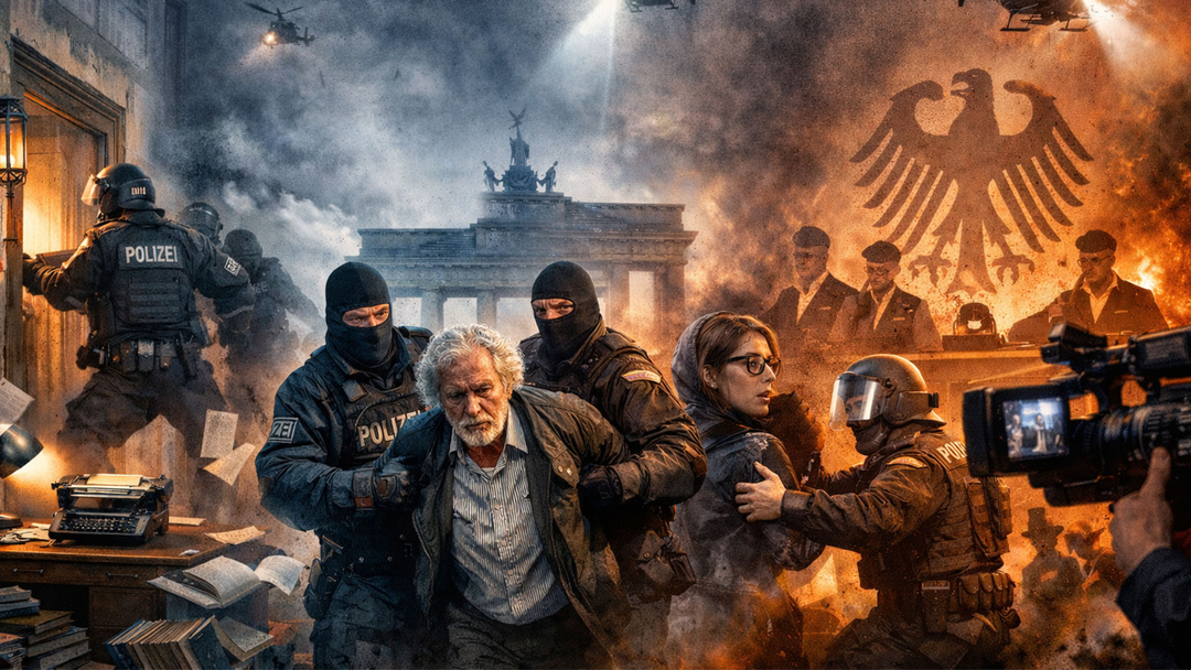 Wenn Systeme ihre Kritiker jagen - Bundesweite Ratien gegen Anderesdenkende